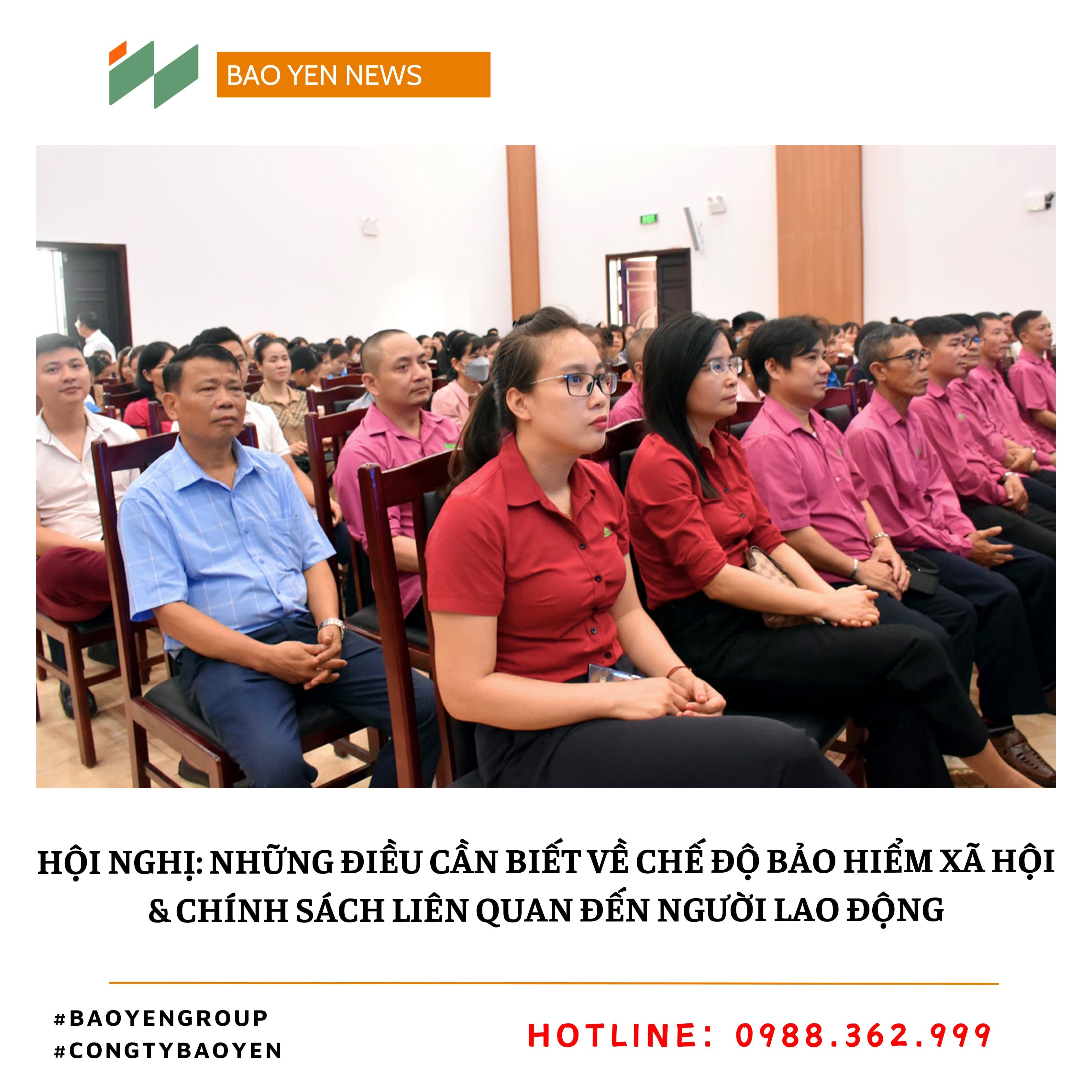 HỘI NGHỊ: NHỮNG ĐIỀU CẦN BIẾT VỀ CHẾ ĐỘ BẢO HIỂM XÃ HỘI VÀ CHÍNH SÁCH LIÊN QUAN ĐẾN NGƯỜI LAO ĐỘNG