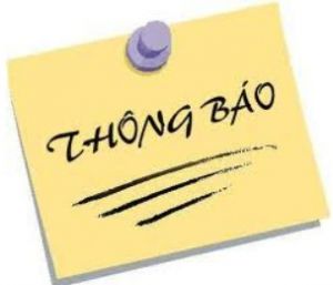 THÔNG BÁO LỊCH LÀM VIỆC MUA HÈ 2021