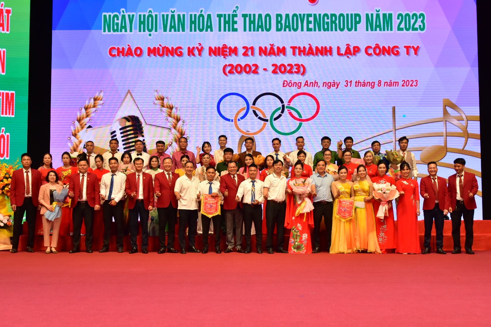 Chung Khảo Hội Diễn Văn Nghệ & Lễ Bế Mạc Ngày Hội Văn Hóa Thể Thao BAOYENGROUP 2023